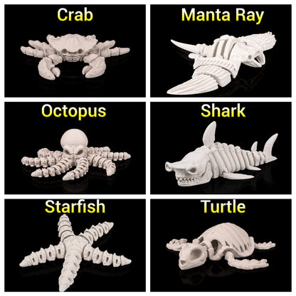 Articulated Animal Skeleton Toys