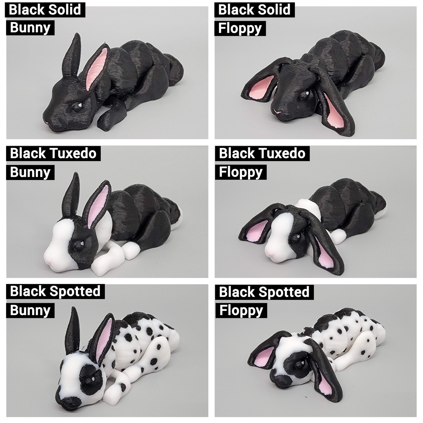 Mini Bunny Rabbit Toy or Keychain | Sensory | Fidget