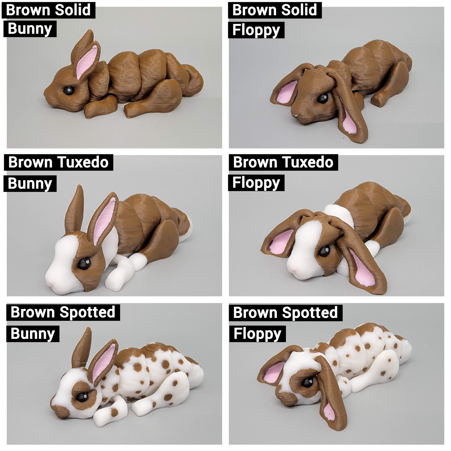 Mini Bunny Rabbit Toy or Keychain | Sensory | Fidget