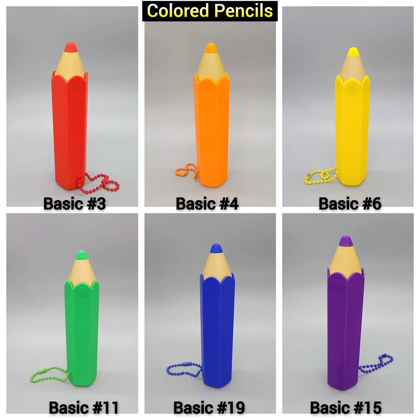 Clickers de lápiz Colores personalizados