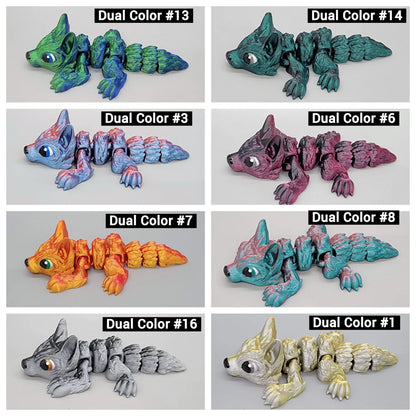 Baby Wolf ~ Custom Toy or Keychain