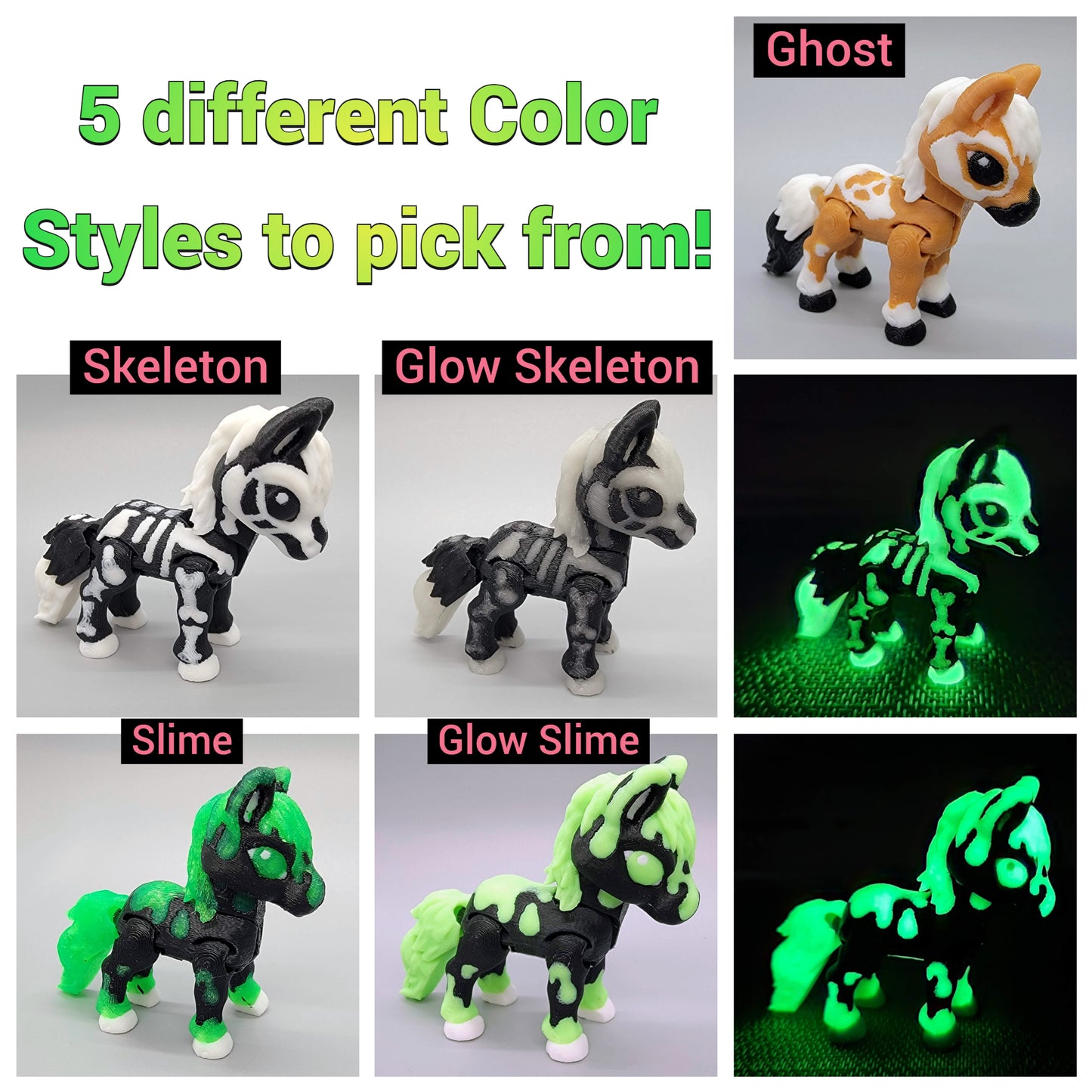 Mini caballo de juguete