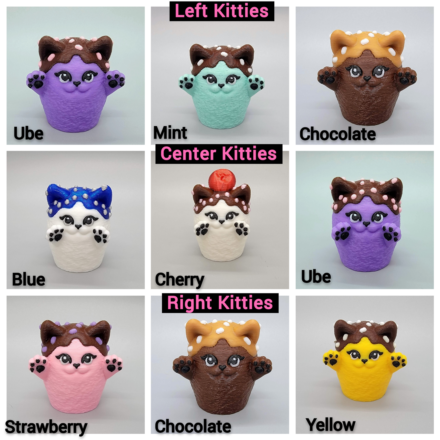 Banana Split Kitty Clickers
