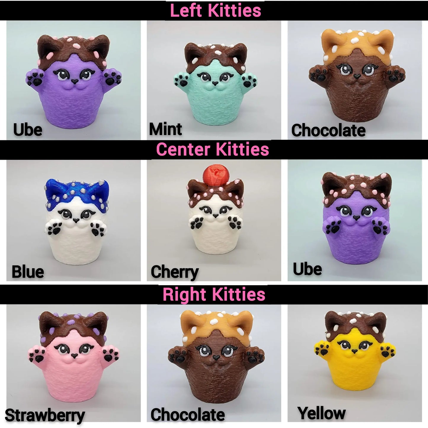 Banana Split Kitty Clickers