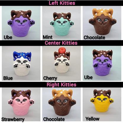 Banana Split Kitty Clickers