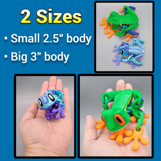 Blob Frog - Articulated Toy