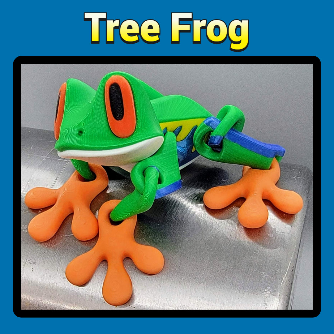 Blob Frog - Articulated Toy