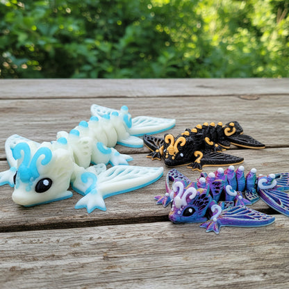Butterfly Wyvern Fidget or Keychain