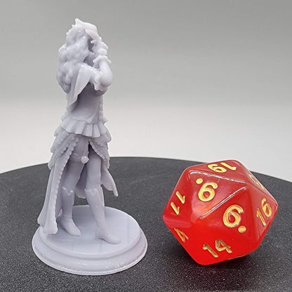Carmine Duvall - Vampire Courtesan in 32mm scale assembled variant for D&D RP Gaming by D&K Custom Prints