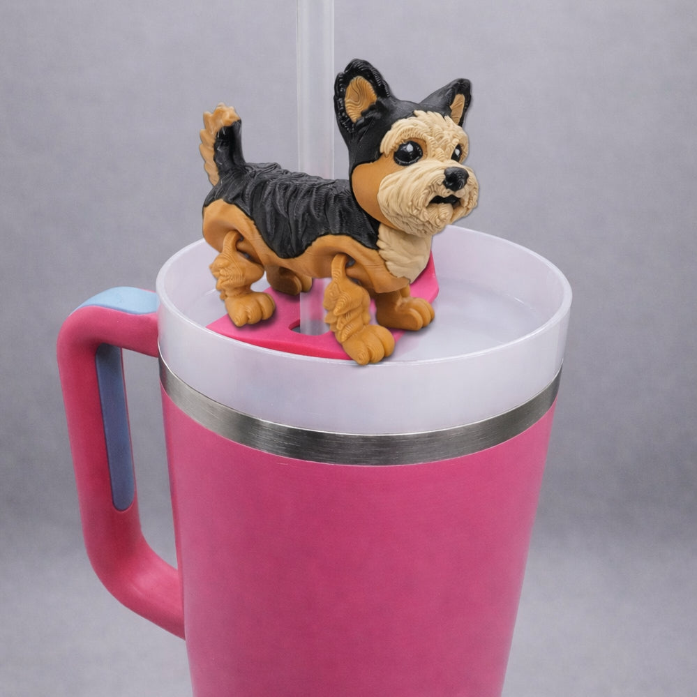 Articulated Yorkie & Westie Toy