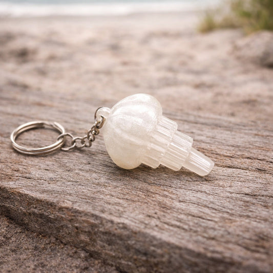 Jellyfish Fidget Keychain
