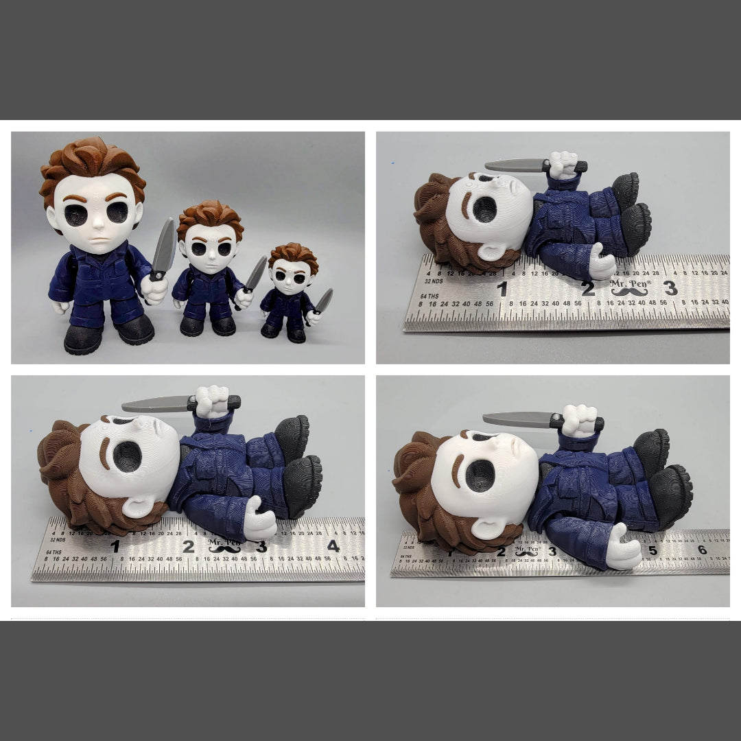 Chibi Masked Slasher – Articulated Toy