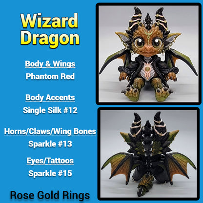 Custom Chibi Dragon Dolls - Articulated Toys
