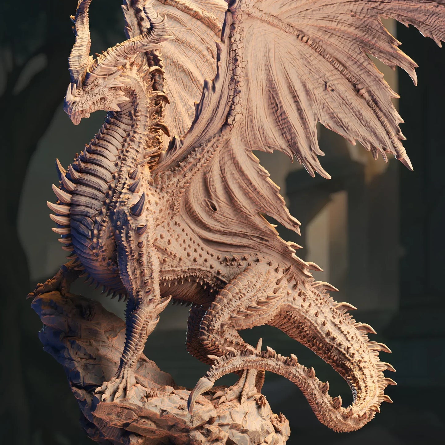 Sovram the Betrayed - Ancient Black Dragon