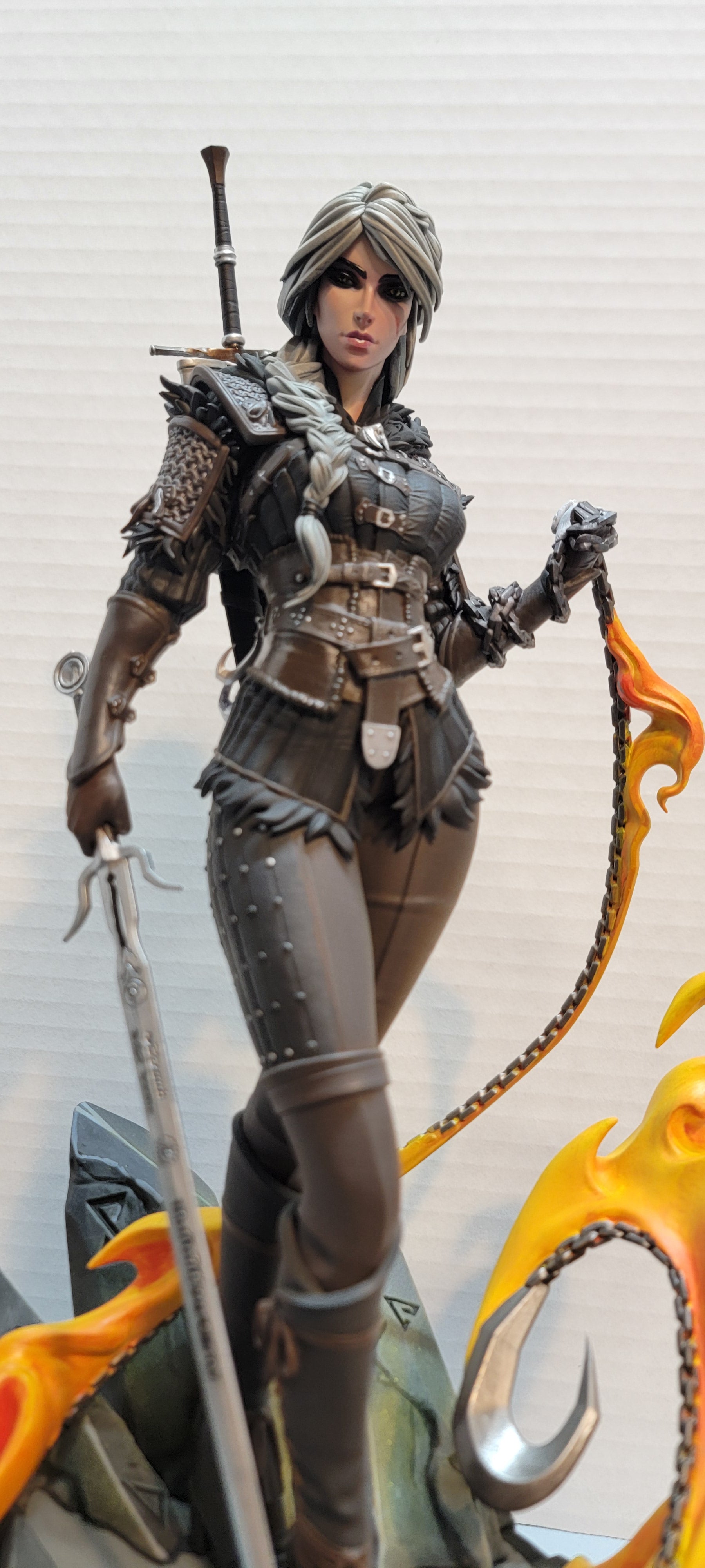Close-up frontal view Ciri The Witcher 