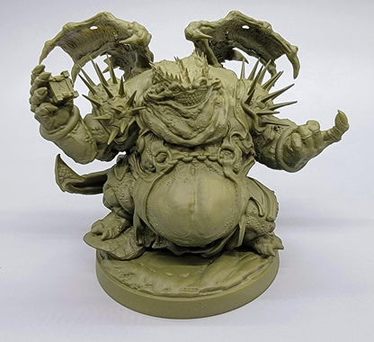 Courtier of Greed Primed in Olive Green variant by D&K Custom Prints