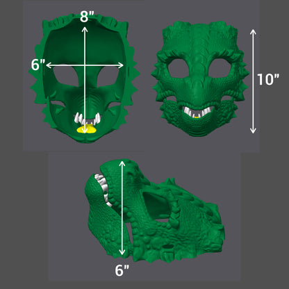Dragon Mask Custom Colors