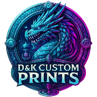 D&K Custom Prints LLC Logo 200px