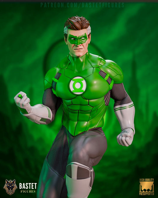 DC Comics Green Lantern 1:8 scale statue and bust resin fan art collectible with detailed sculpt