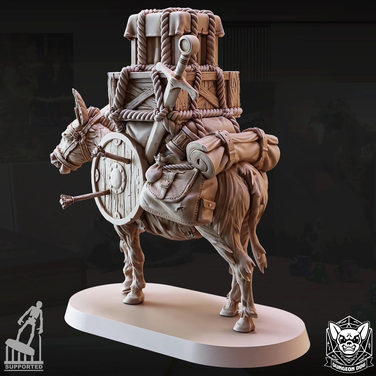 Pack Donkey – Terrain & Companion Prop