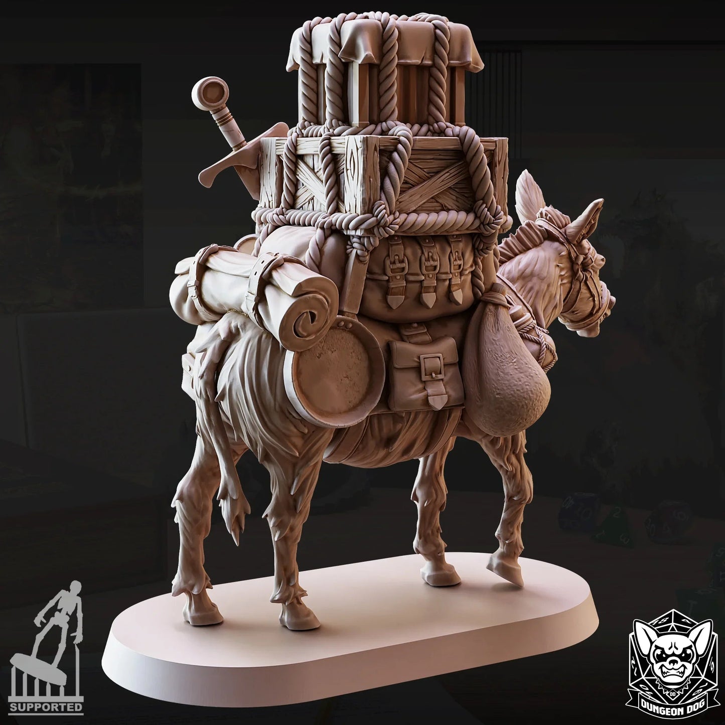 Pack Donkey – Terrain & Companion Prop
