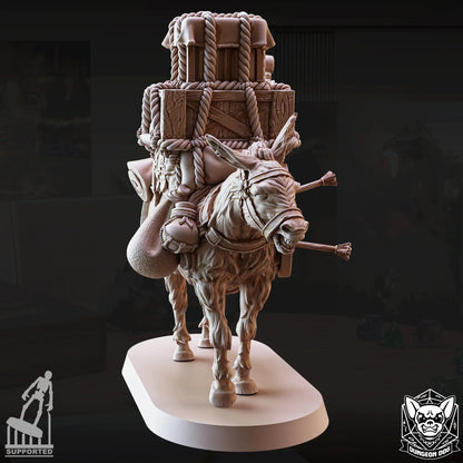 Pack Donkey – Terrain & Companion Prop