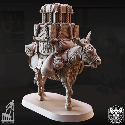 Pack Donkey – Terrain & Companion Prop