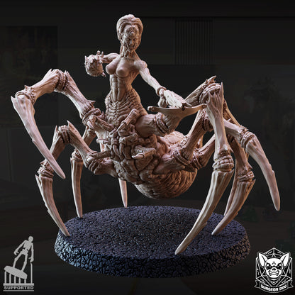 Drider - Half-Drow Resin Miniature