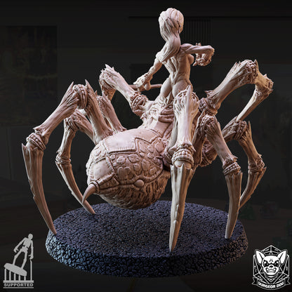 Drider - Half-Drow Resin Miniature
