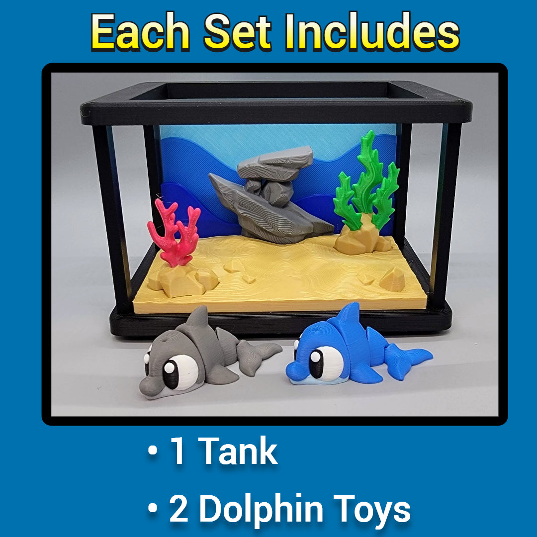 Flexi Dolphin — Mini Tank Playset