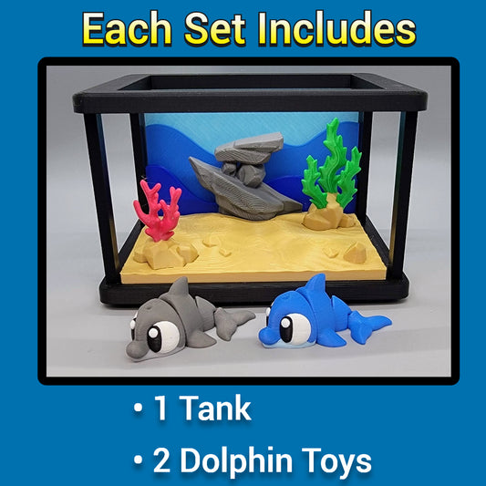 Flexi Dolphin — Mini Tank Playset