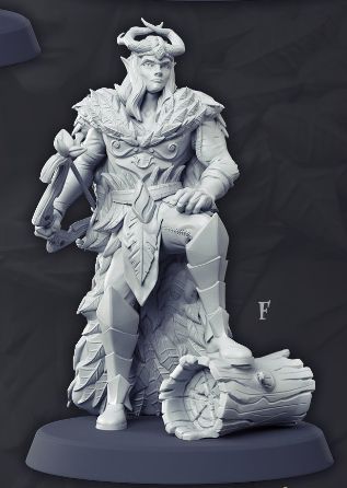 Fairy King forest fantasy resin miniature figure in multiple poses high detail