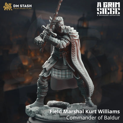 Mariscal de campo Kurt Williams - Comandante de Baldur