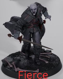 The Nocturne Assembly vampire warband resin miniatures by Rescale Miniatures, 32mm scale with gothic armor and scenic bases | D&K Custom Prints