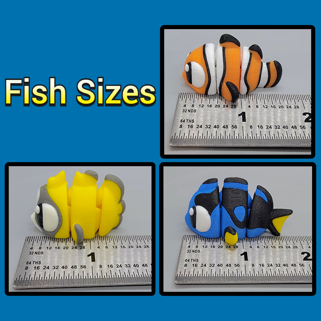 Flexi Fish — Mini Tank Playset