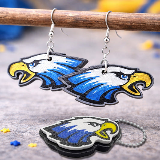 Eagle Pride Earrings, Keychains & Accessories