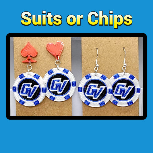 GV Marching Band 2026 Earrings, Keychain & Fidget Spinners