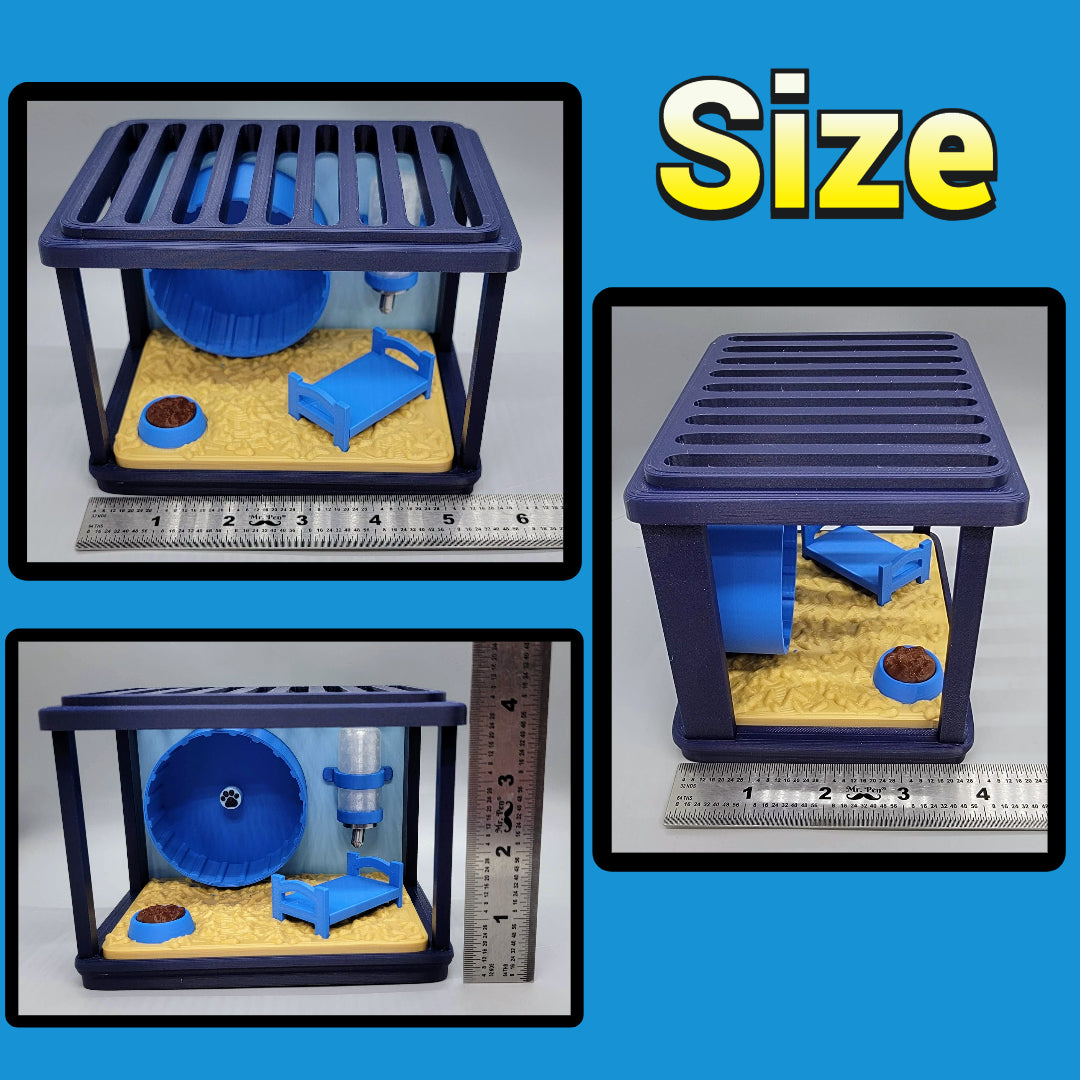 Flexi Guinea Pig Toy & Mini Cage Set