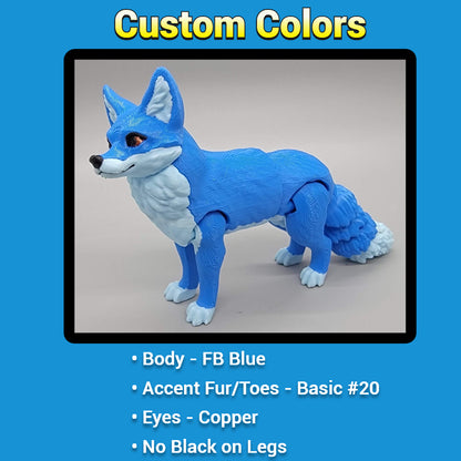 Articulated Happy Fox Toy