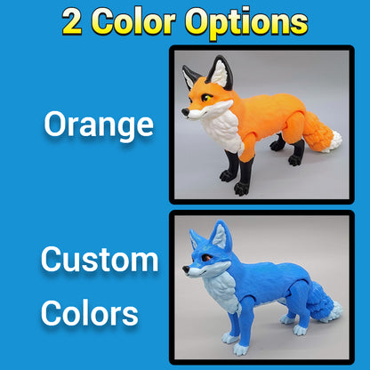 Articulated Happy Fox Toy