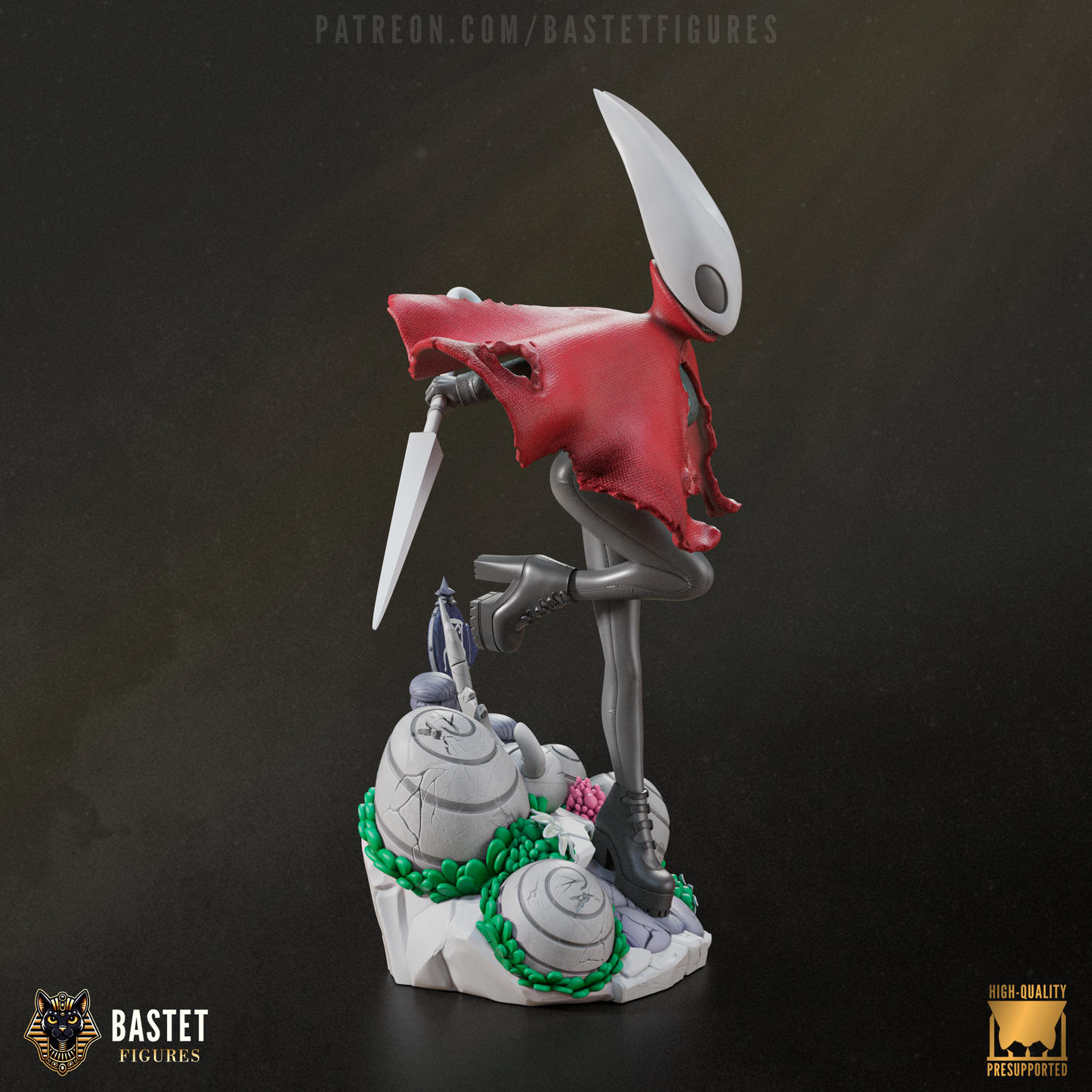 Hornet resin statue high detail display figure bust and keychain fan art collectible