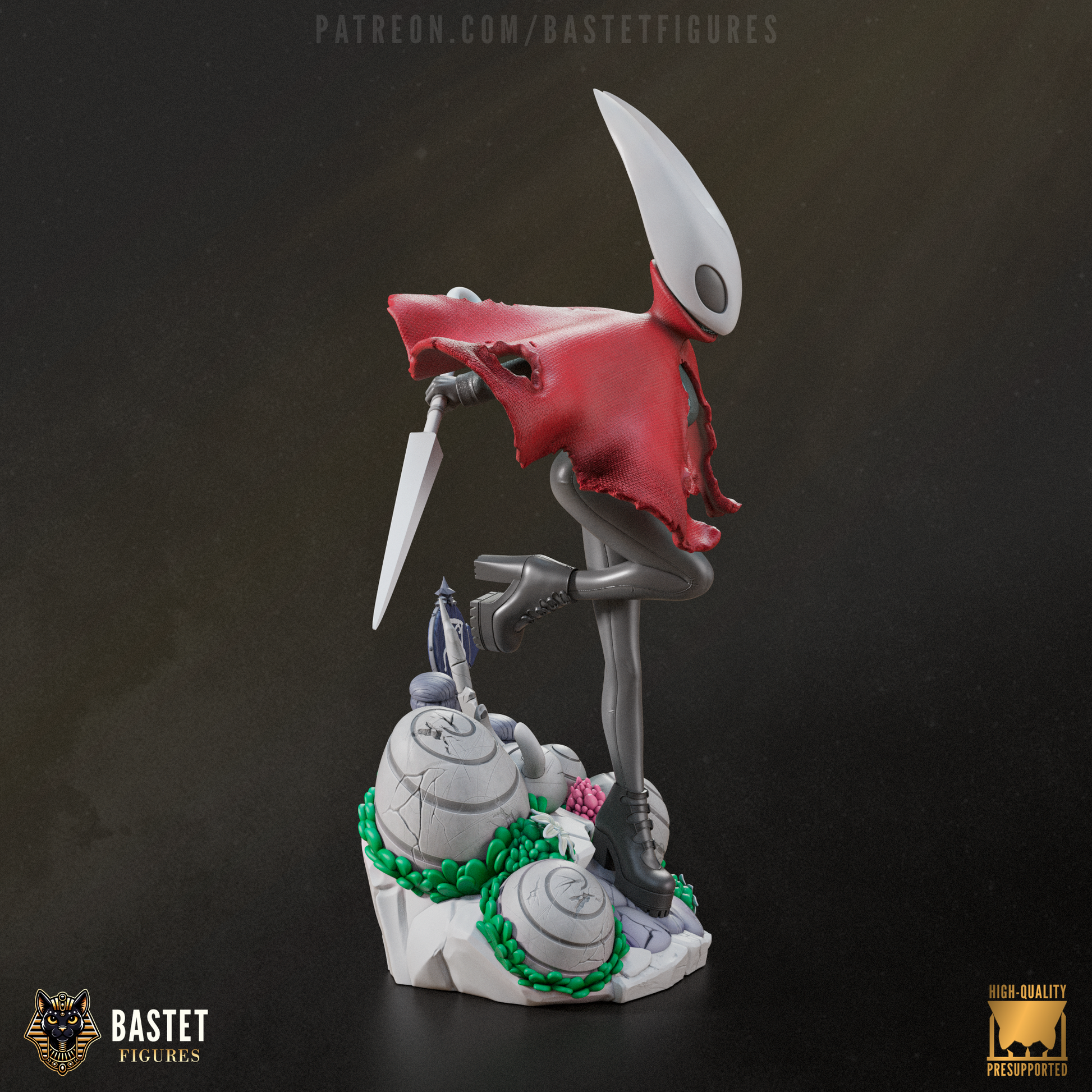 Hornet resin statue high detail display figure bust and keychain fan art collectible