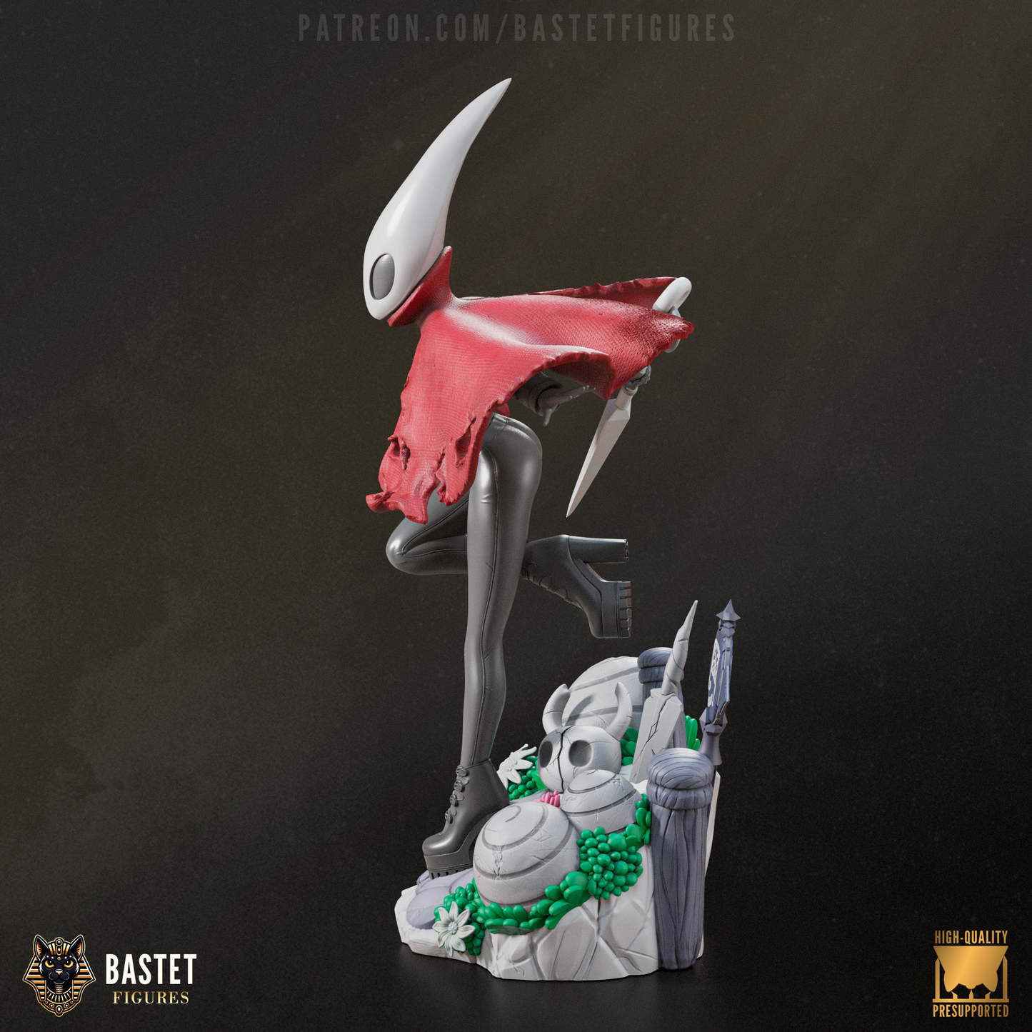 Hornet resin statue high detail display figure bust and keychain fan art collectible