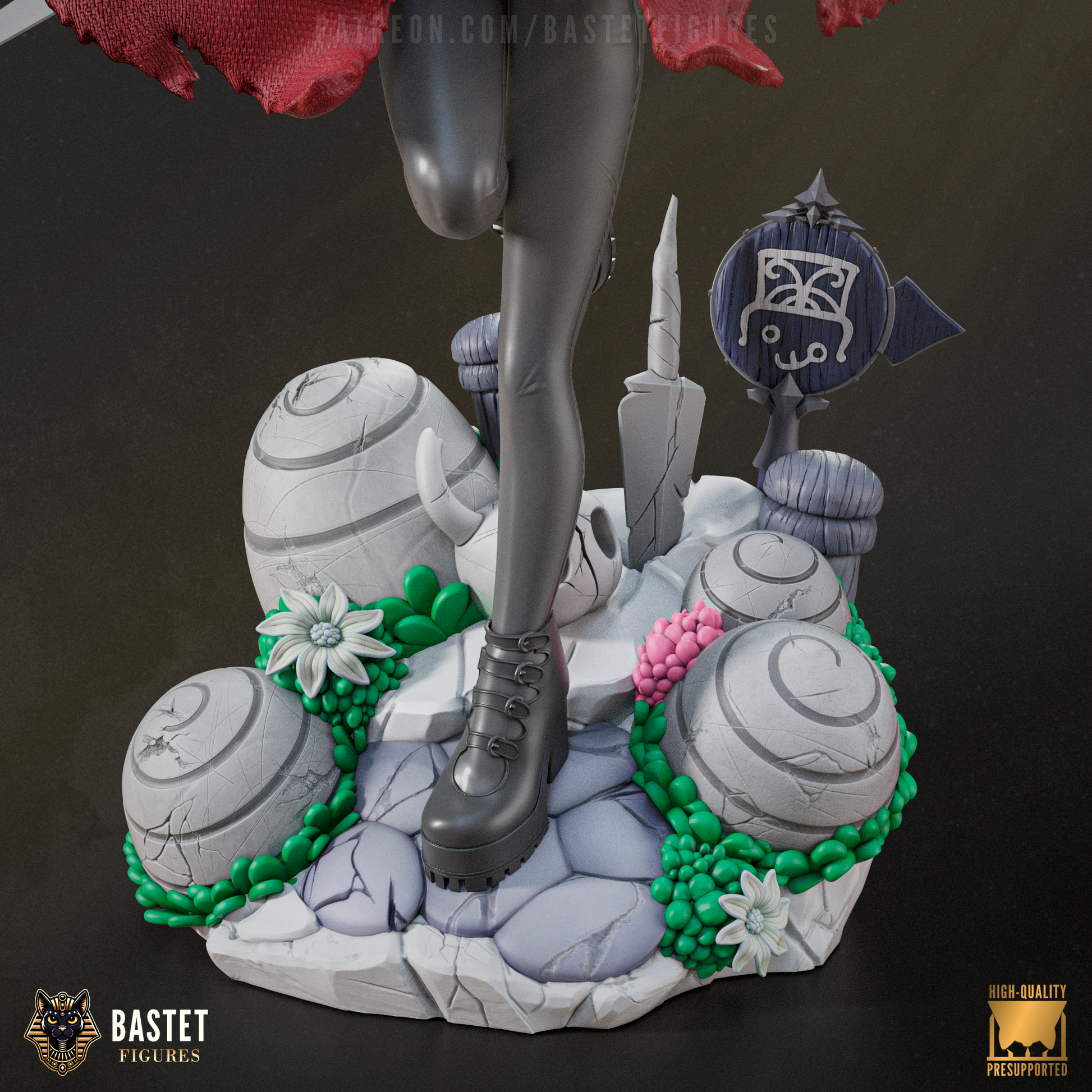 Hornet resin statue high detail display figure bust and keychain fan art collectible