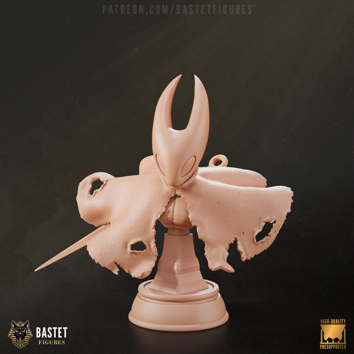 Hornet resin statue high detail display figure bust and keychain fan art collectible