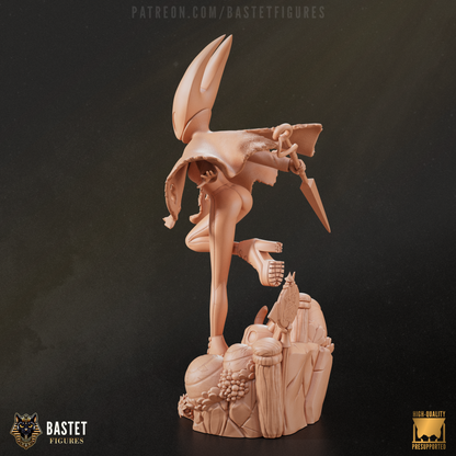 Hornet resin statue high detail display figure bust and keychain fan art collectible