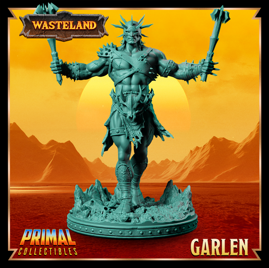 Psionicist - Garlen | Wasteland Champion Miniature for TTRPGs & Collectors
