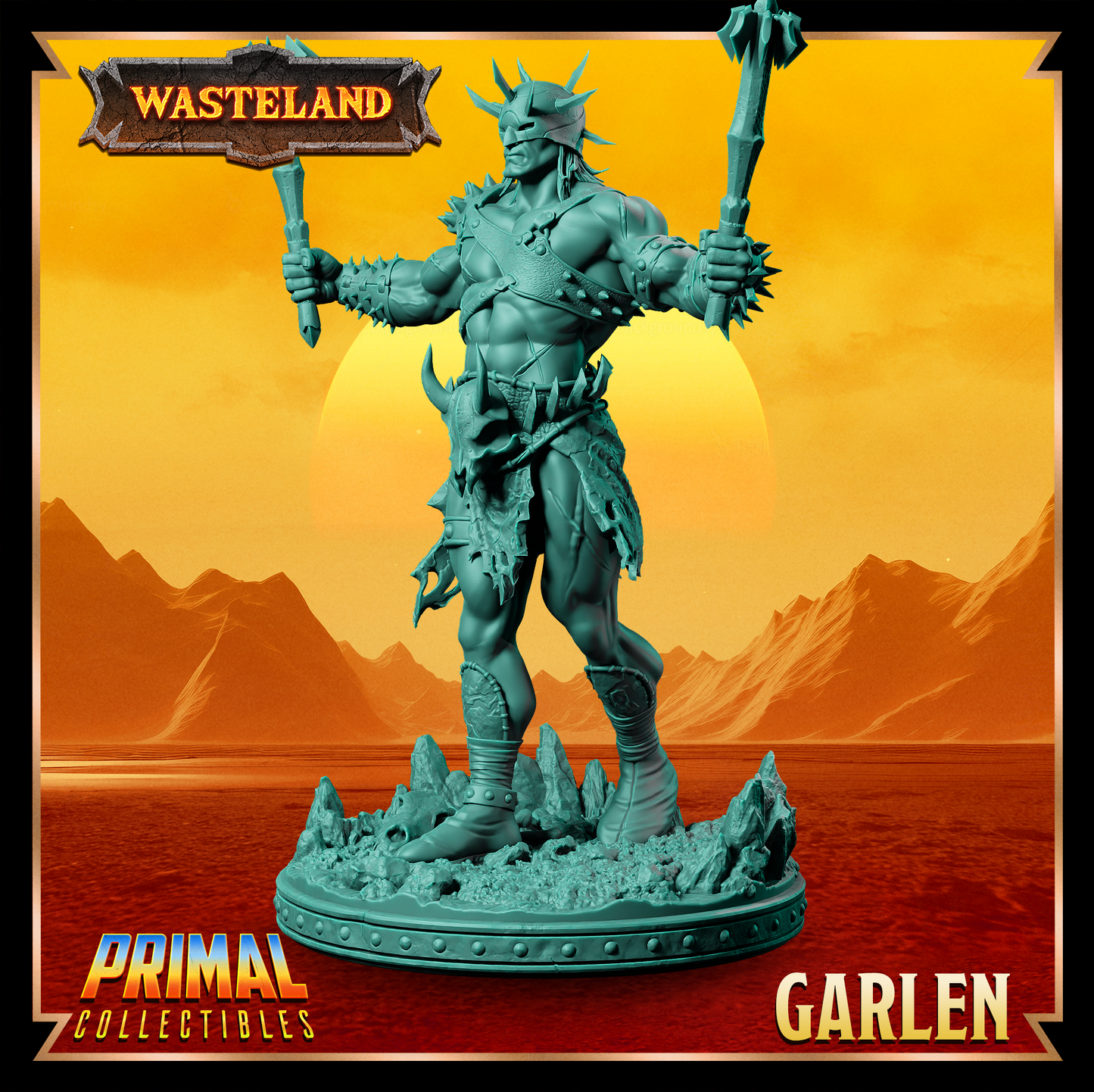 Psionista - Garlen | Miniatura de Campeón de Wasteland para juegos de rol y coleccionistas
