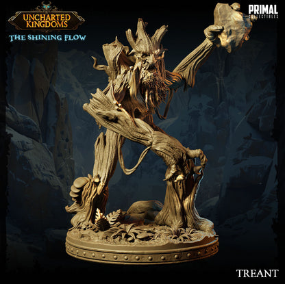 action pose holding boulder, ideal for boss encounter in TTRPG campaigns