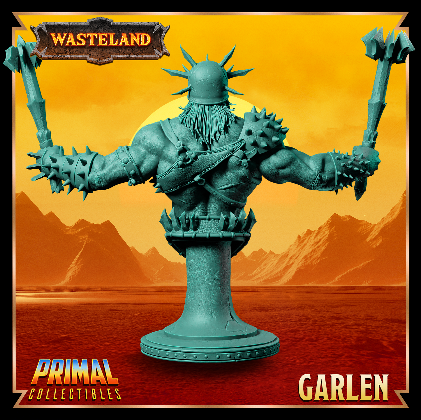Psionista - Garlen | Miniatura de Campeón de Wasteland para juegos de rol y coleccionistas